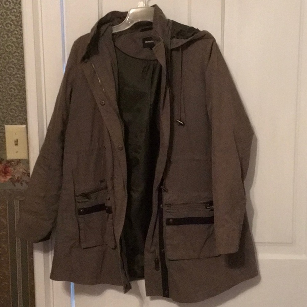 Members Only anorak rain coat